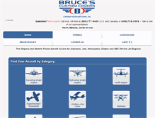 Tablet Screenshot of aircraftcovers.com